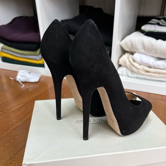 Jimmy Choo Gorgeous Open Toe Pump size 38.5 - Picture 6 of 7